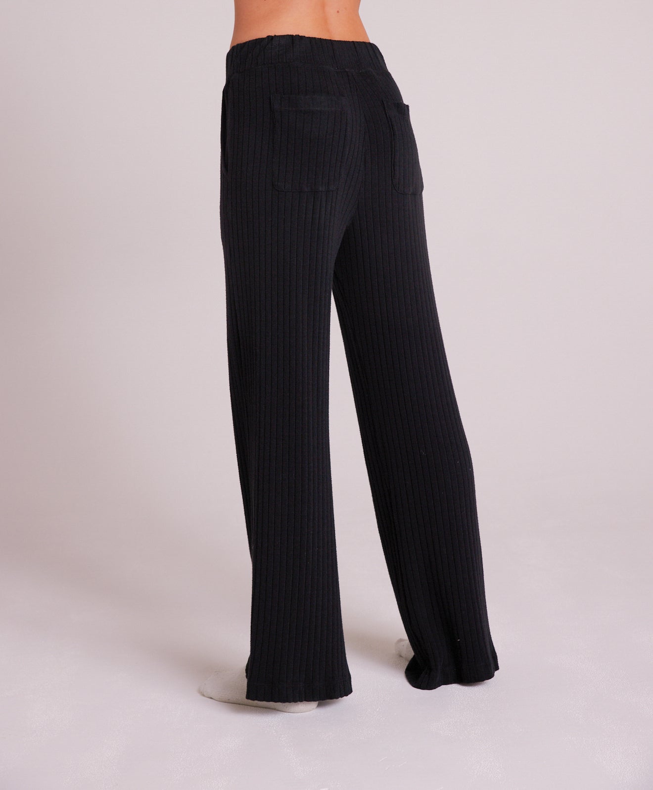 Easy Wide Leg Pant | Black
