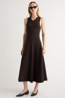 Jess | Enya Cinch-Waist Knit Dress in Size Small