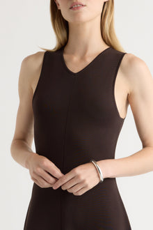 Jess | Enya Cinch-Waist Knit Dress in Size Small