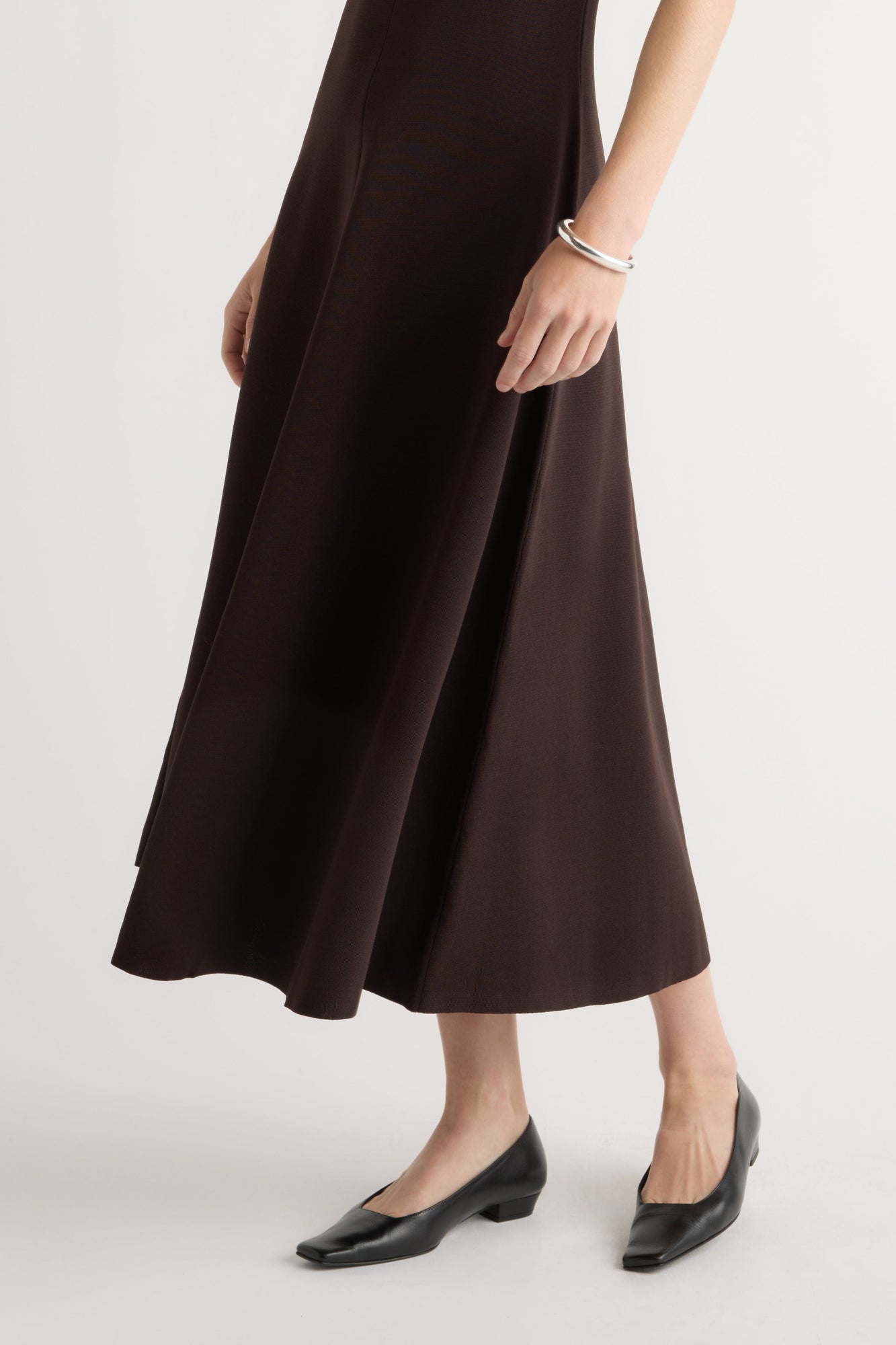 Jess | Enya Cinch-Waist Knit Dress in Size Small