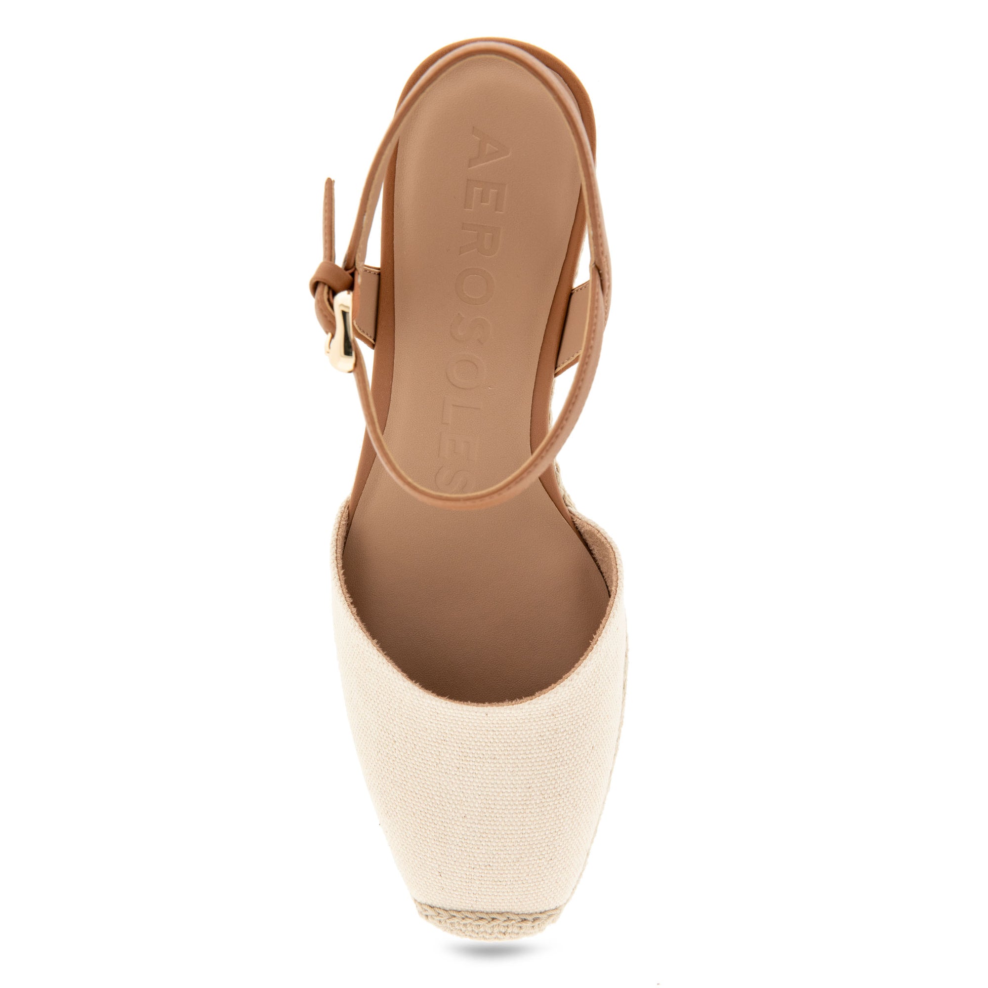 Real Dress Wedge | Natural Canvas