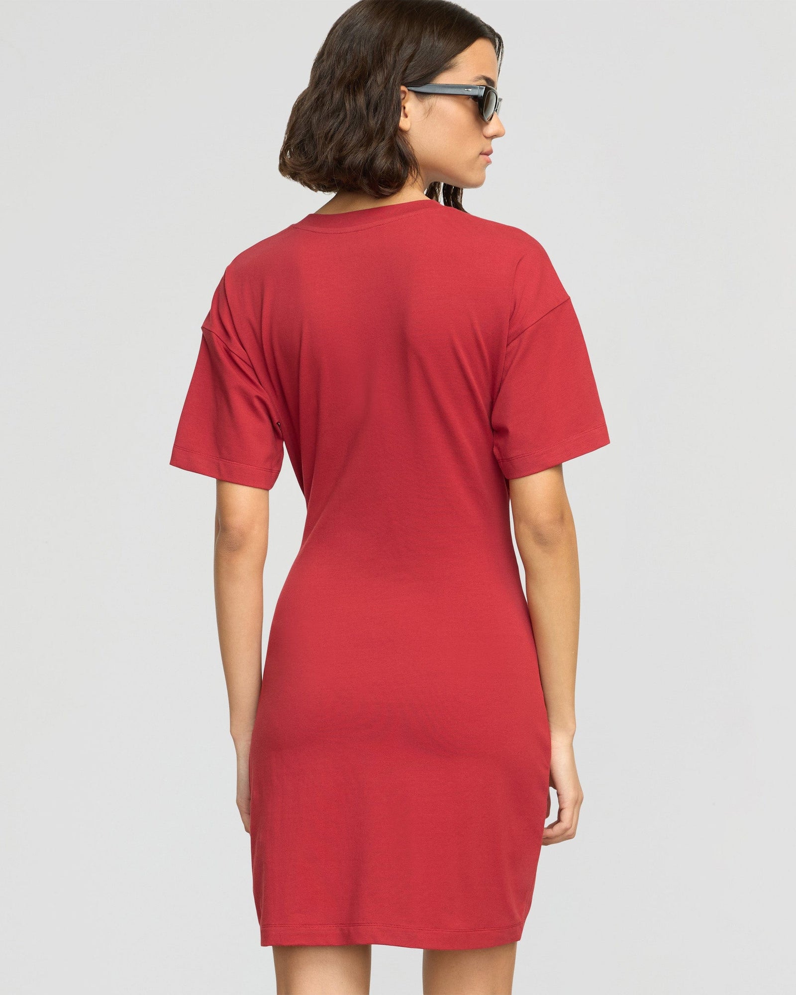 Olivia | Fallon Organic Cotton T-Shirt Wrap Dress in Size Small