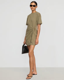 Vanessa | Fallon Organic Cotton T-Shirt Wrap Dress in Size Small