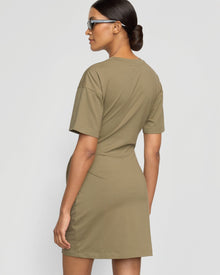 Vanessa | Fallon Organic Cotton T-Shirt Wrap Dress in Size Small