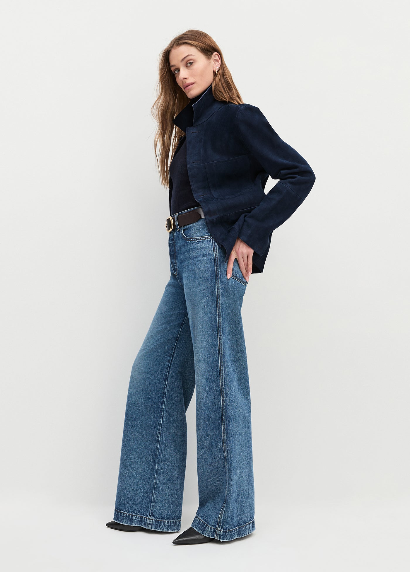 The Masha Super High Rise Wide Leg | Dillion