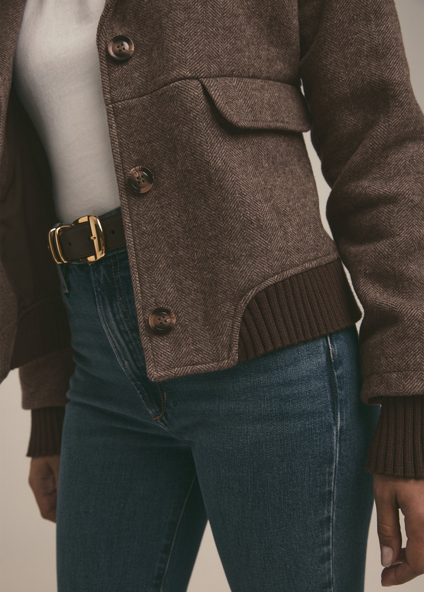 chocolate herringbone