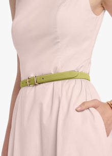 The Dottie Belt | Wax Yellow Polished