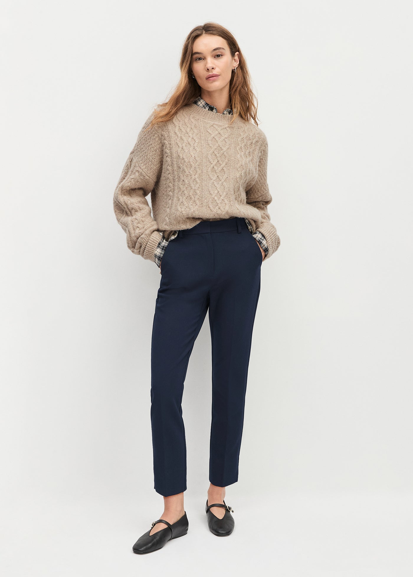 The Oversized Cable Sweater | Tawny Birch