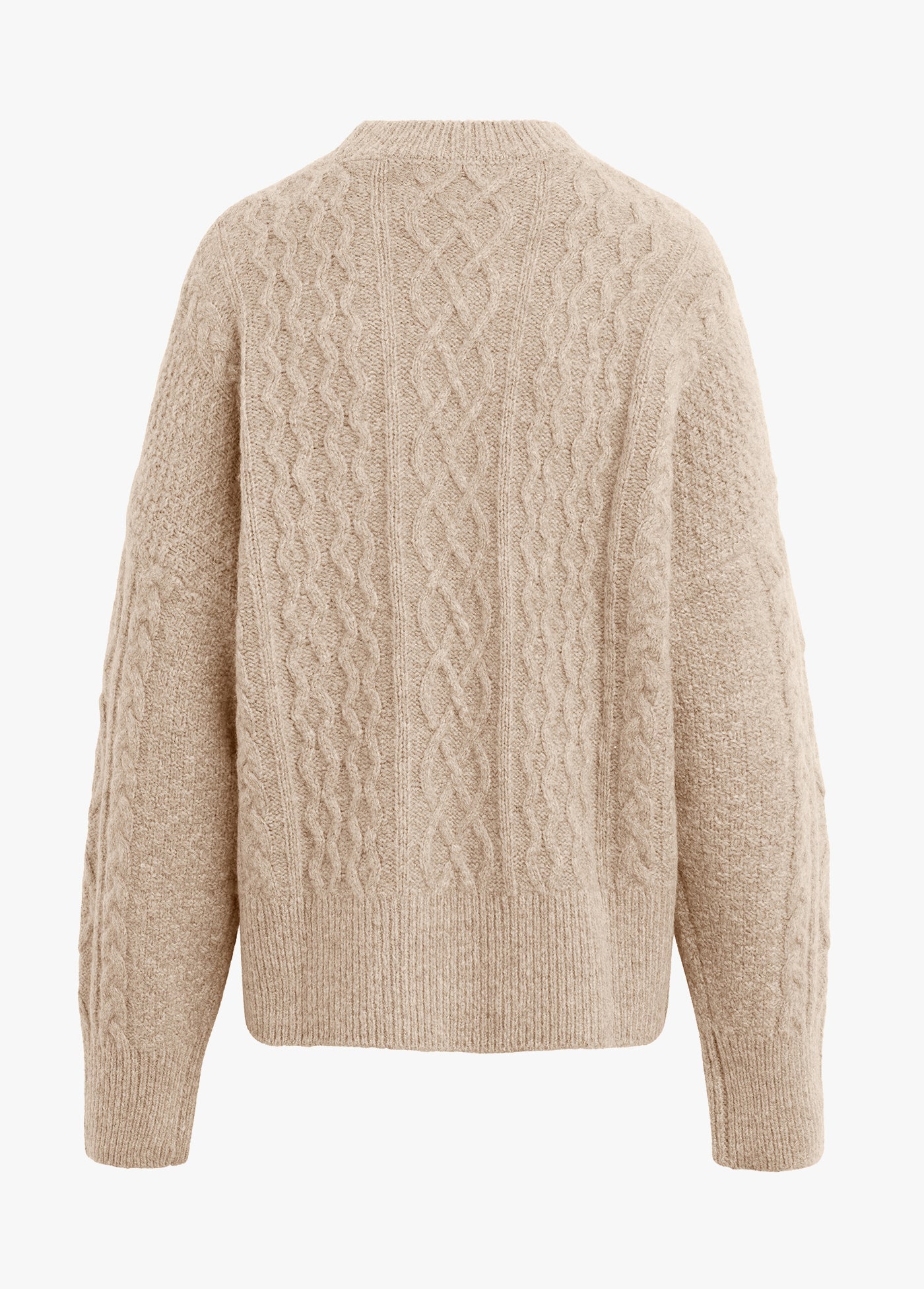 The Oversized Cable Sweater | Tawny Birch