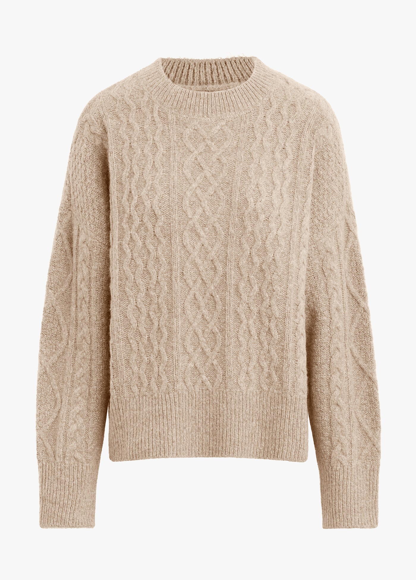 The Oversized Cable Sweater | Tawny Birch