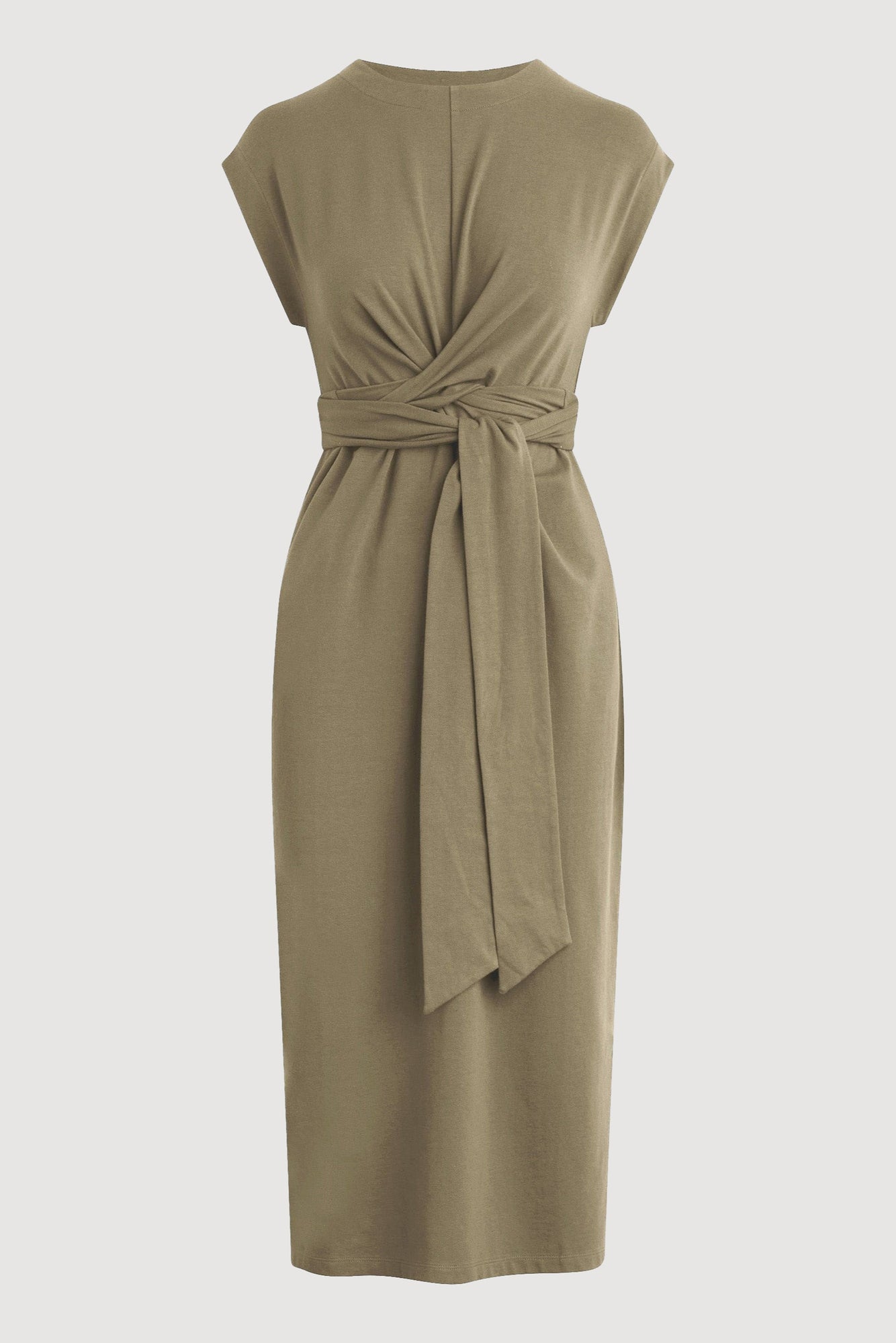 Olivia | Fei Tie Front Organic Cotton Dress in Size Small 