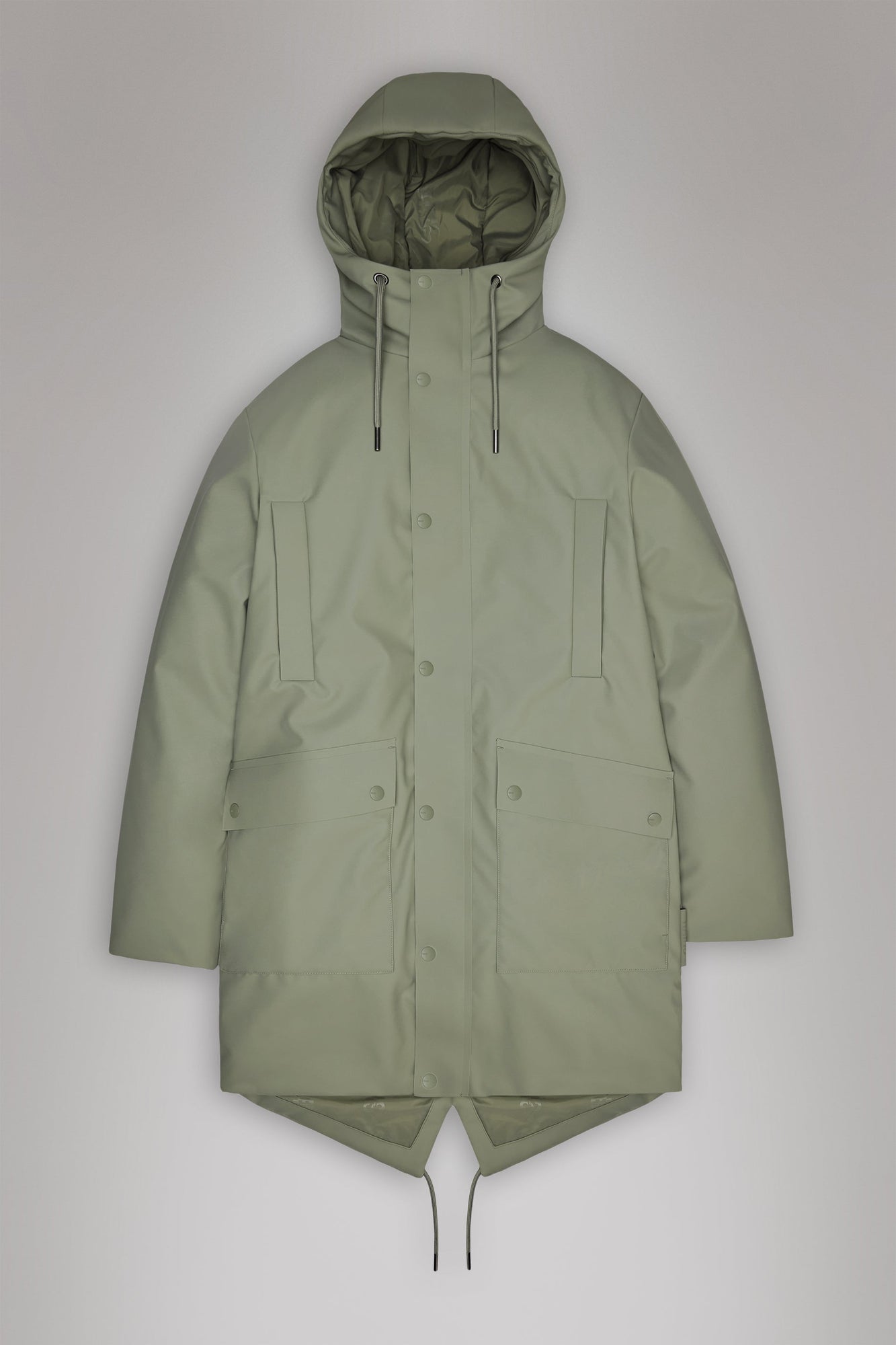 Rains Nome Long Parka Drift Jacket