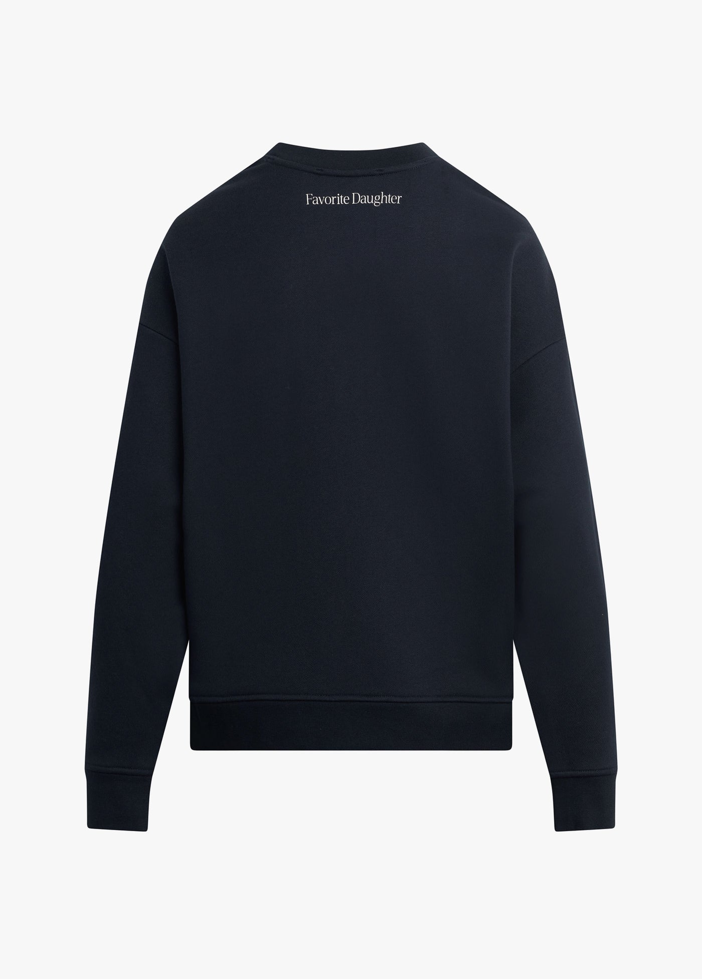 The Go Sports Script Sweatshirt | Navy White