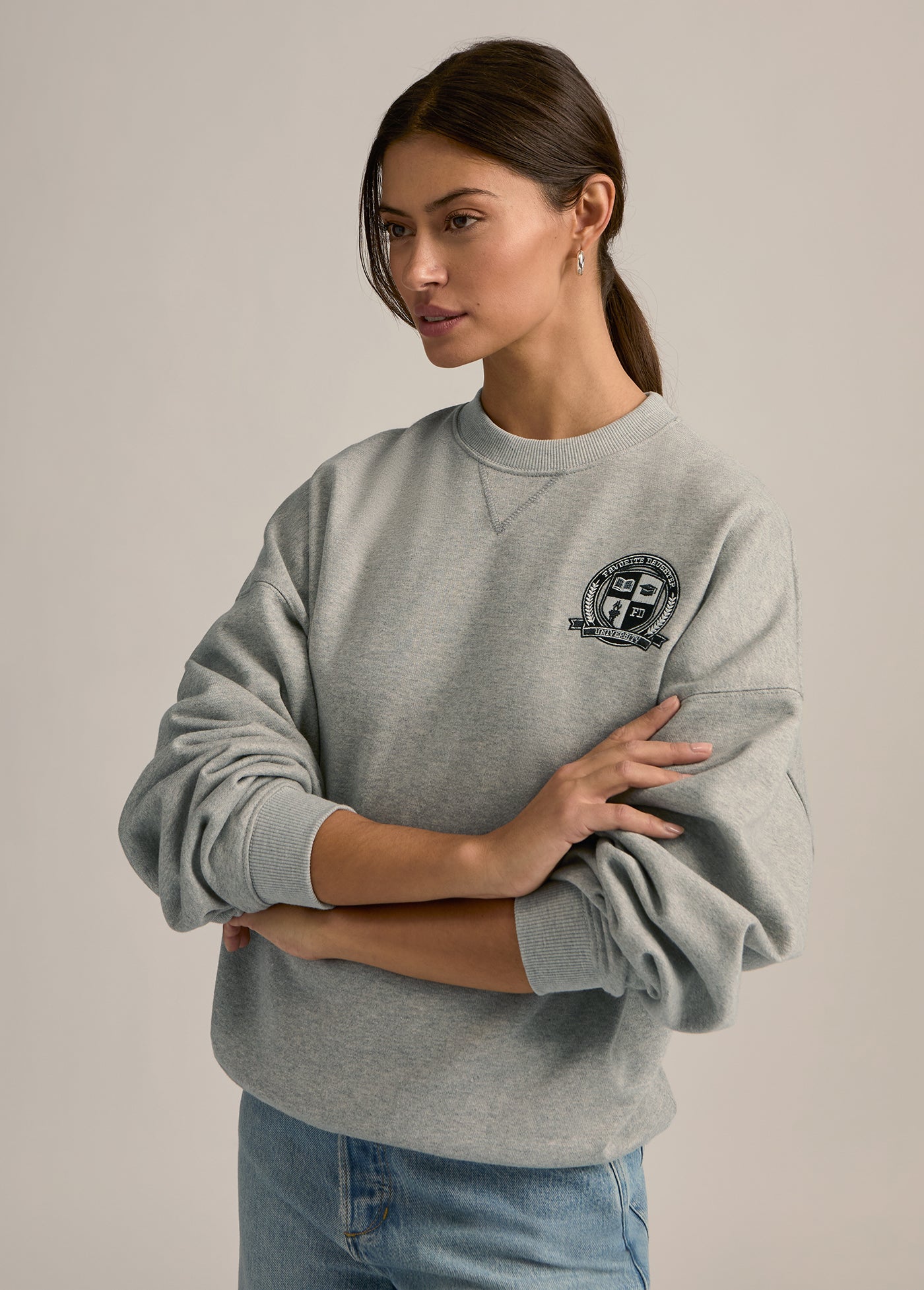 The Coaches Sweatshirt | Heather Grey