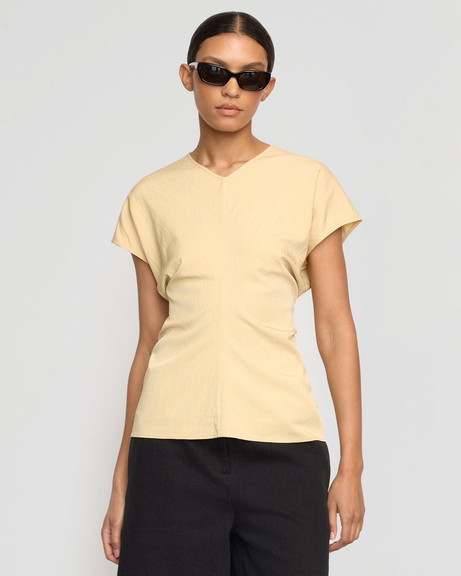 Vanessa | Finola Relaxed-Waist Blouse in Size Small