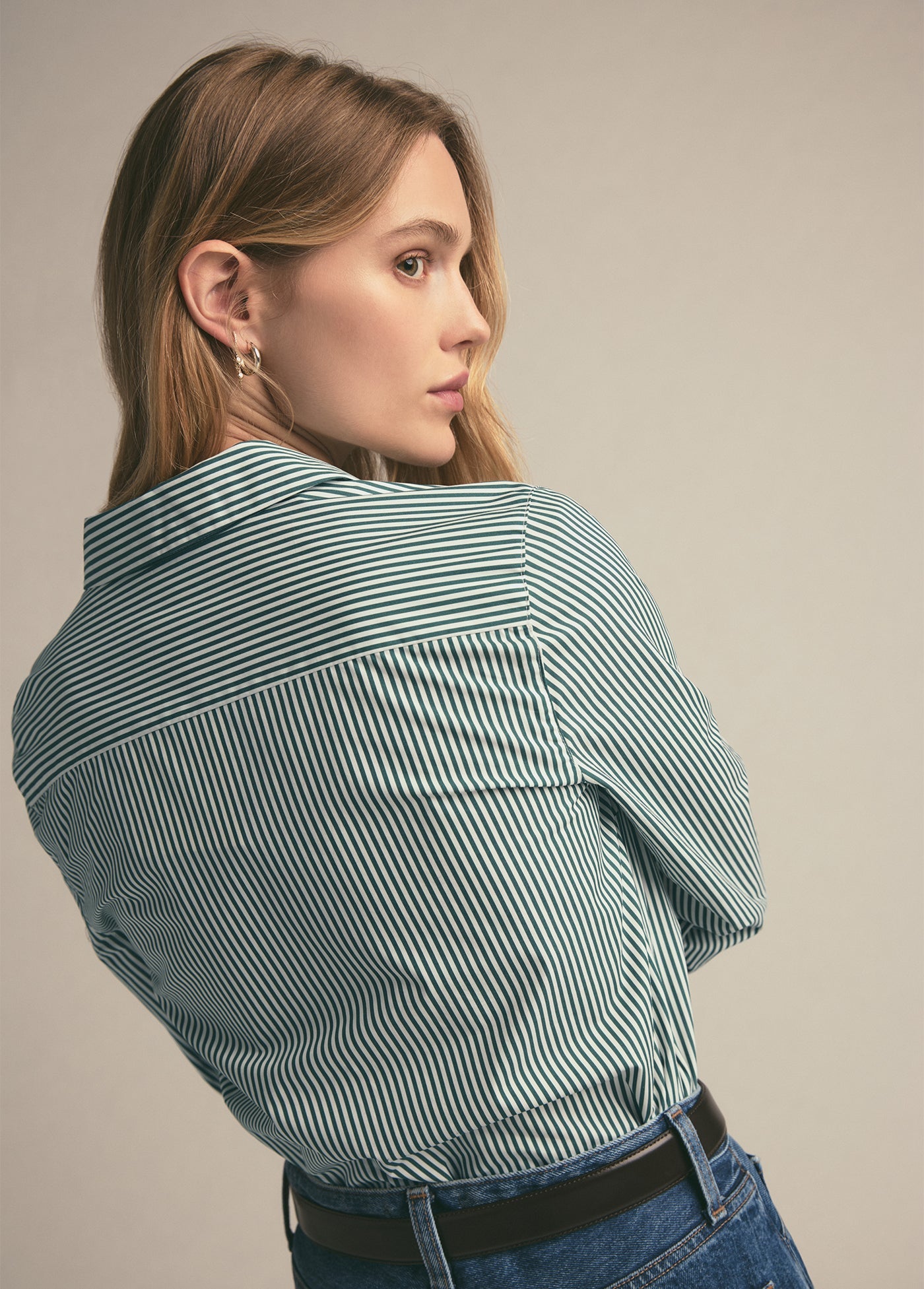 green stripe