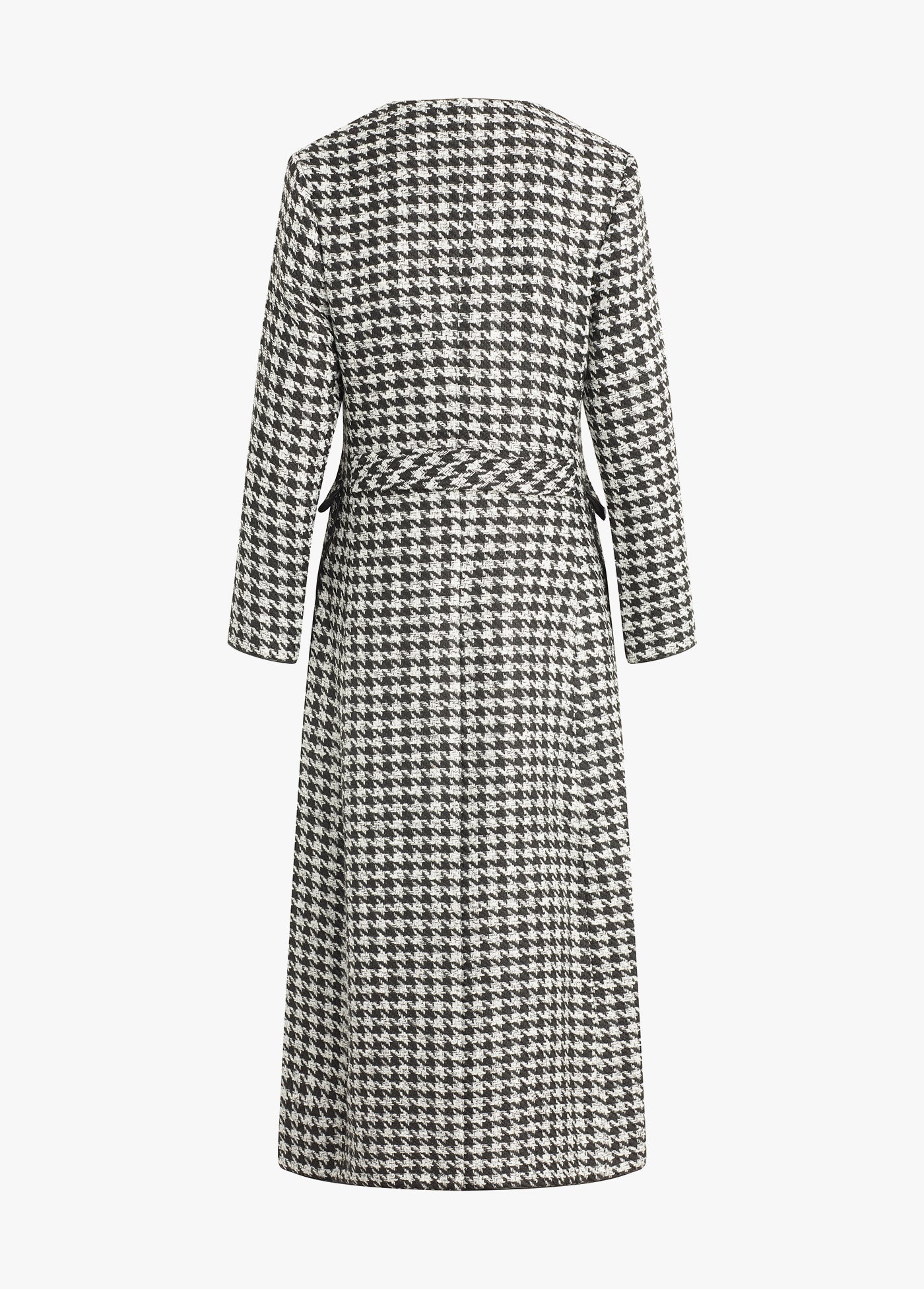 black white houndstooth