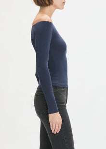 The Sara Top | Navy