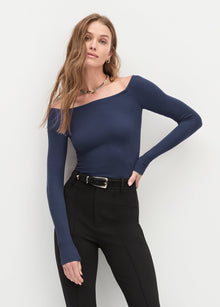 The Sara Top | Navy