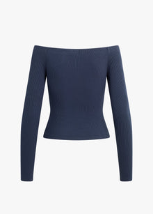 The Sara Top | Navy