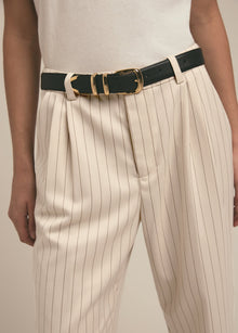 warm sand pinstripe