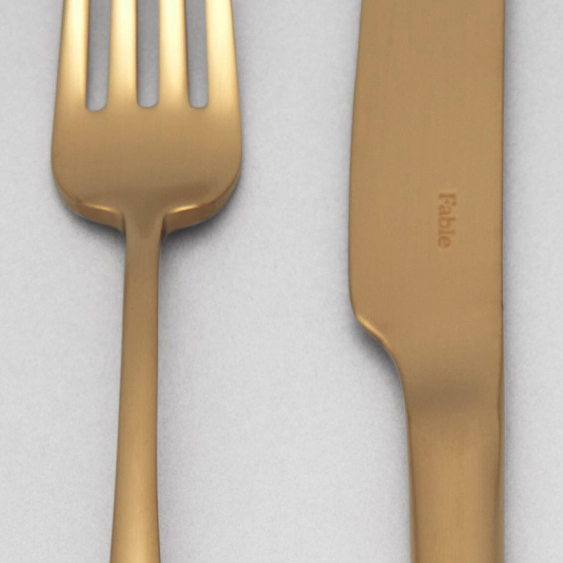 Flatware Set | Matte Gold