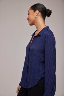 Flowy Button Down | Twilight Navy