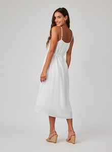 Flowy Cami Maxi Dress | White