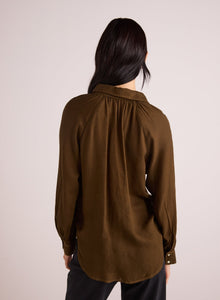 Flowy Raglan Sleeve Shirt | Golden Army