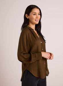 Flowy Raglan Sleeve Shirt | Golden Army