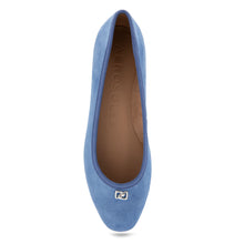 Arena Dress Flat | Blue Jean Suede