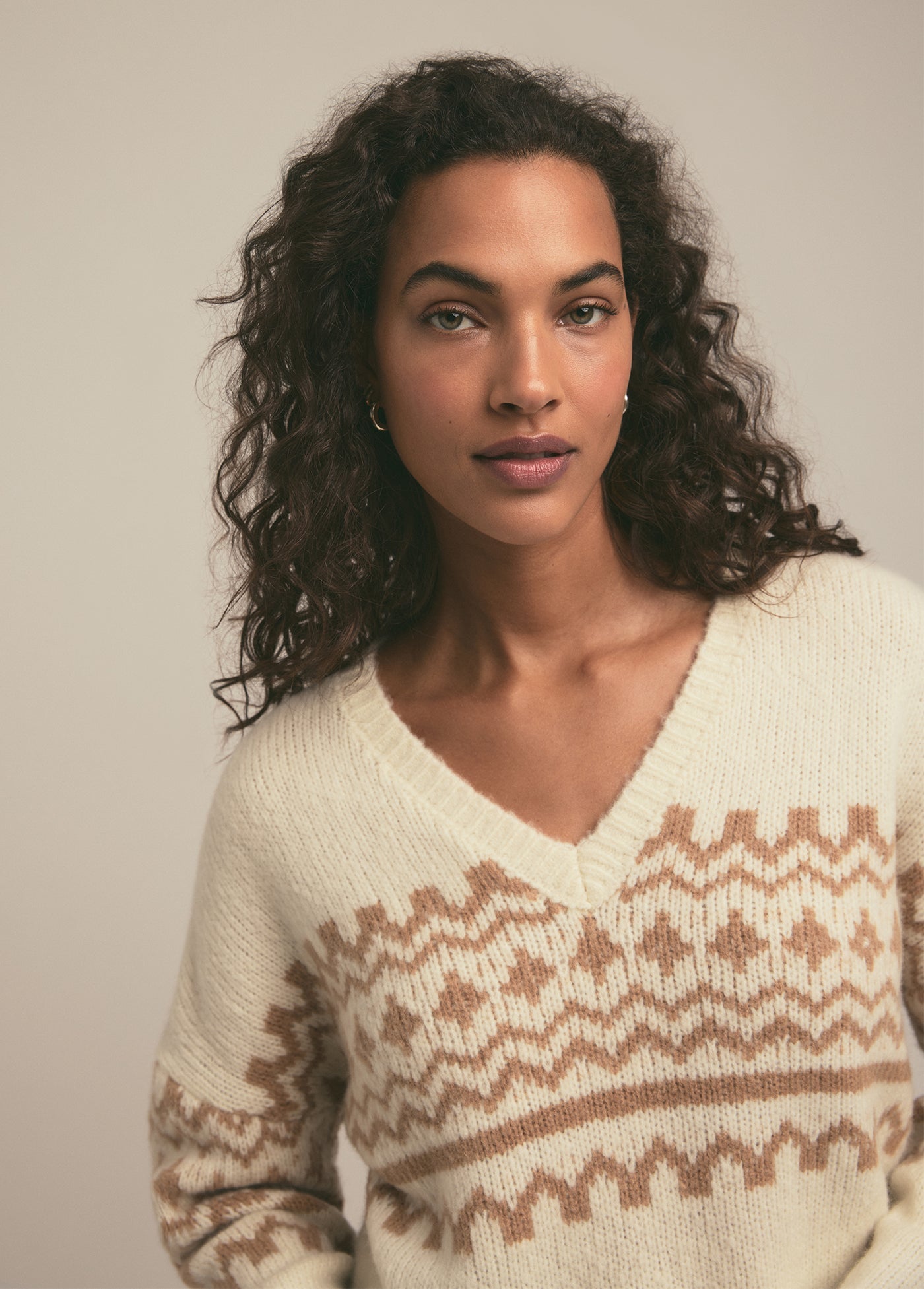 ivory fairisle
