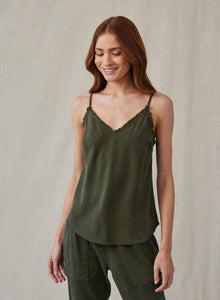 Frayed Cami | Italian Herb