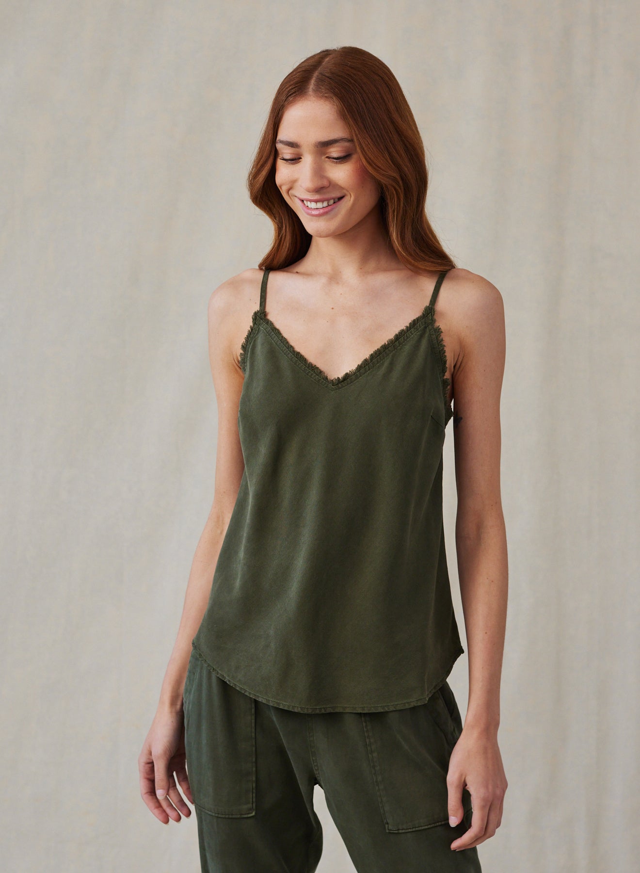 Frayed Cami | Italian Herb
