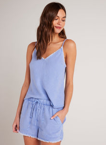Frayed Cami | Peri Blue