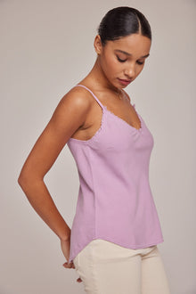 Frayed Cami | Orchid Blush