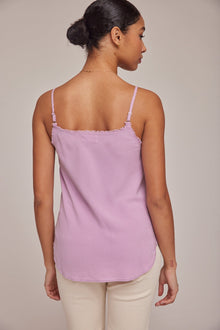 Frayed Cami | Orchid Blush