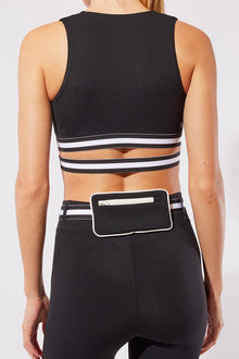 Free Style Deep V Elastic Bra Band - Solid & Striped