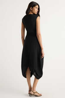Arya  |  Freya Gathered Drape Maxi Skirt in Size Small
