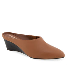 Camia Dress Wedge | Tan Leather