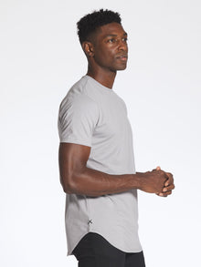 Mens | AO Elongated Tee | Signature-Fit PYCA Pro | Granite