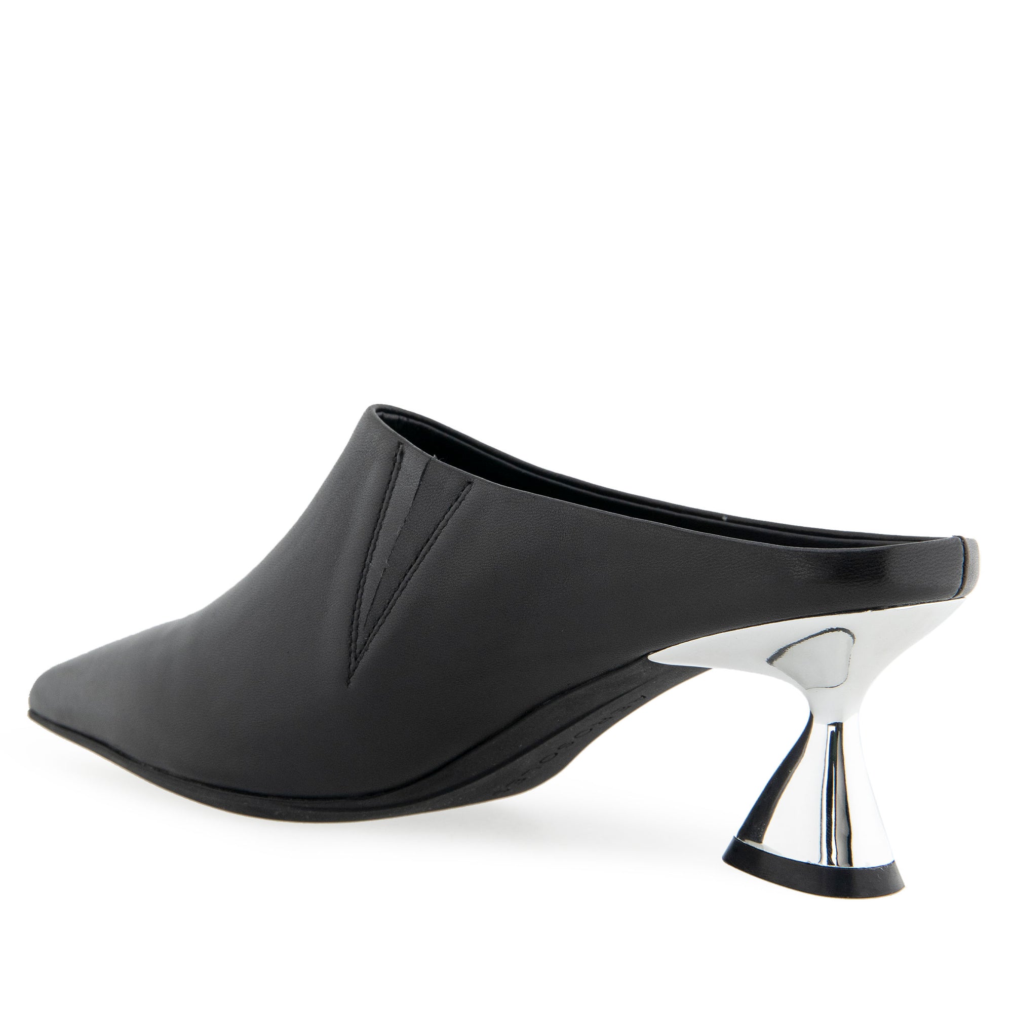 Jama Dress Mule | Black Leather