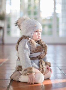 Peter Grey Wool Coat - Petite Maison Kids