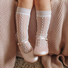 Girl | Daisy Lace Socks | White