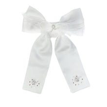 Girl | Constanza Ceremony Hair Bow | White