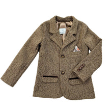 Boy | Herringbone Tweed Jacket | Brown