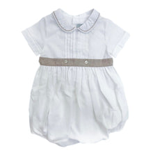 Ashton Linen Romper - Petite Maison Kids