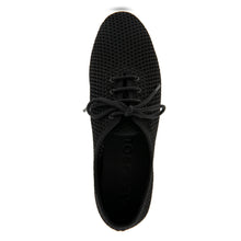 Breezy Casual Oxford | Black Mesh Fabric