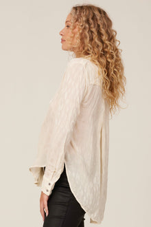 Flowy Button Down | Stone Khaki