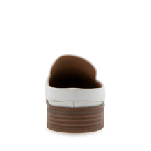 Erik Tailored Mule | Bright White Faux Leather